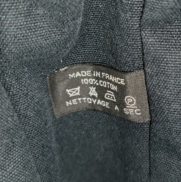 HERMÈS Toile Fourre-Tout Black Canvas Tote Holdall - Picture 7 of 16